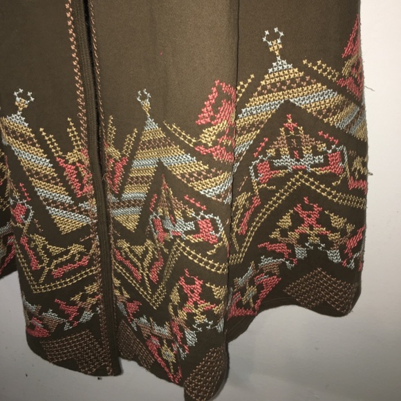 NWT Johnny Was maxi sleeveless cardigan S - Picture 2 of 5